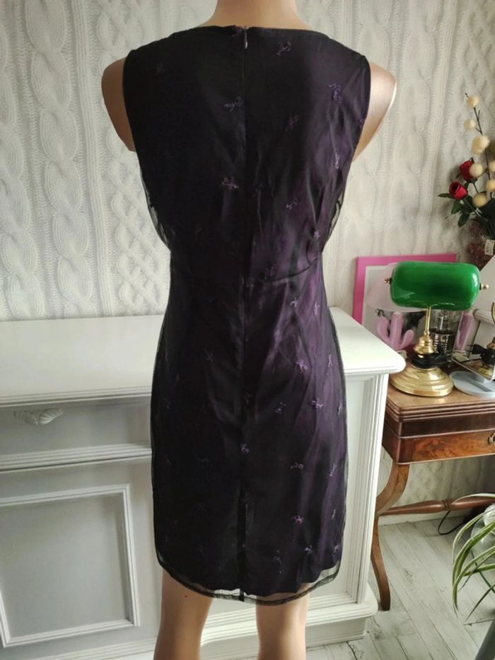 Petite robe violette chic taille 36/38 autre ton - photo numéro 3
