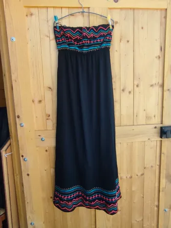 Robe longue bustier