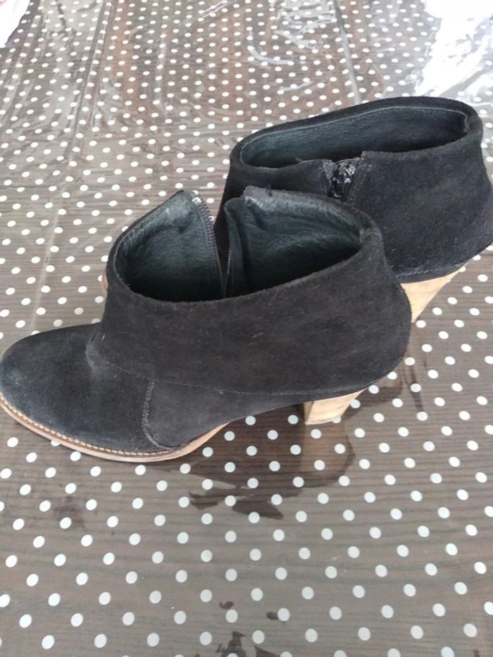 Bottines velours Minelli