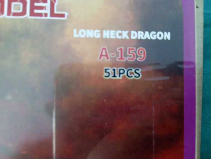 Long Neck Dragon - Puzzle Bois 3D dinosaure - photo numéro 2