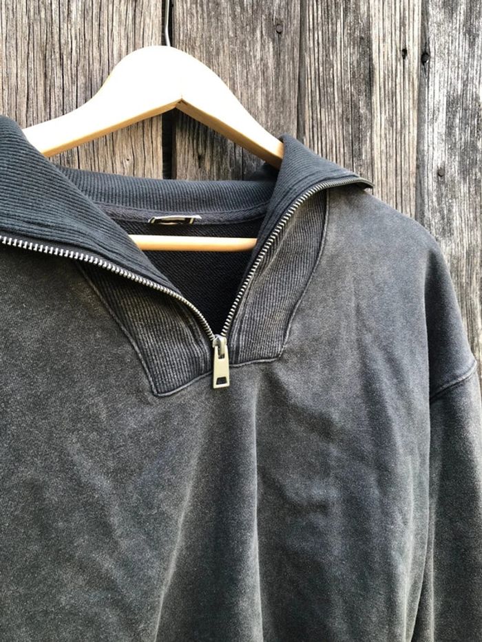 Pull col camionneur gris chiné Pimkie - photo numéro 3