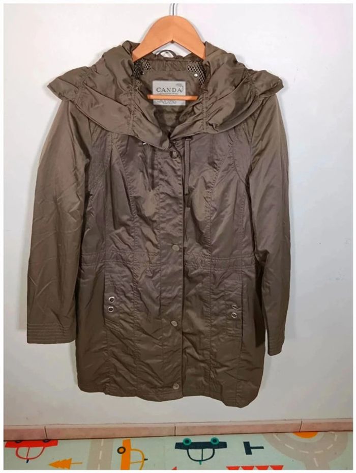 C4 Manteau fin vert Canda 46