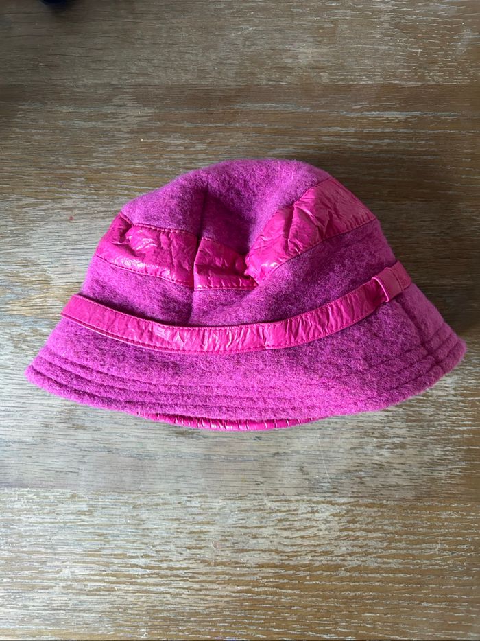 Bob coton et laine - Rose Fuschia - ChapCo - Neuf avec étiquette - photo numéro 2