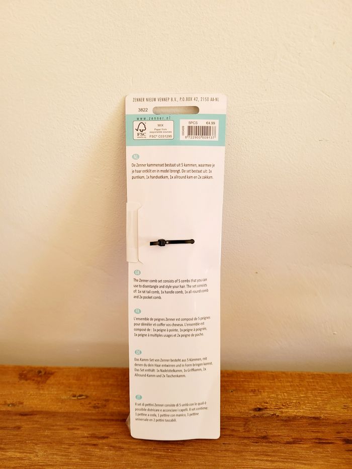 Lot de 5 peignes - photo numéro 2