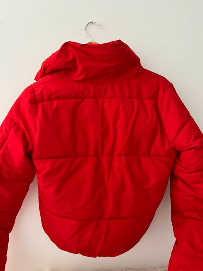 doudoune rouge matelassé - photo numéro 2