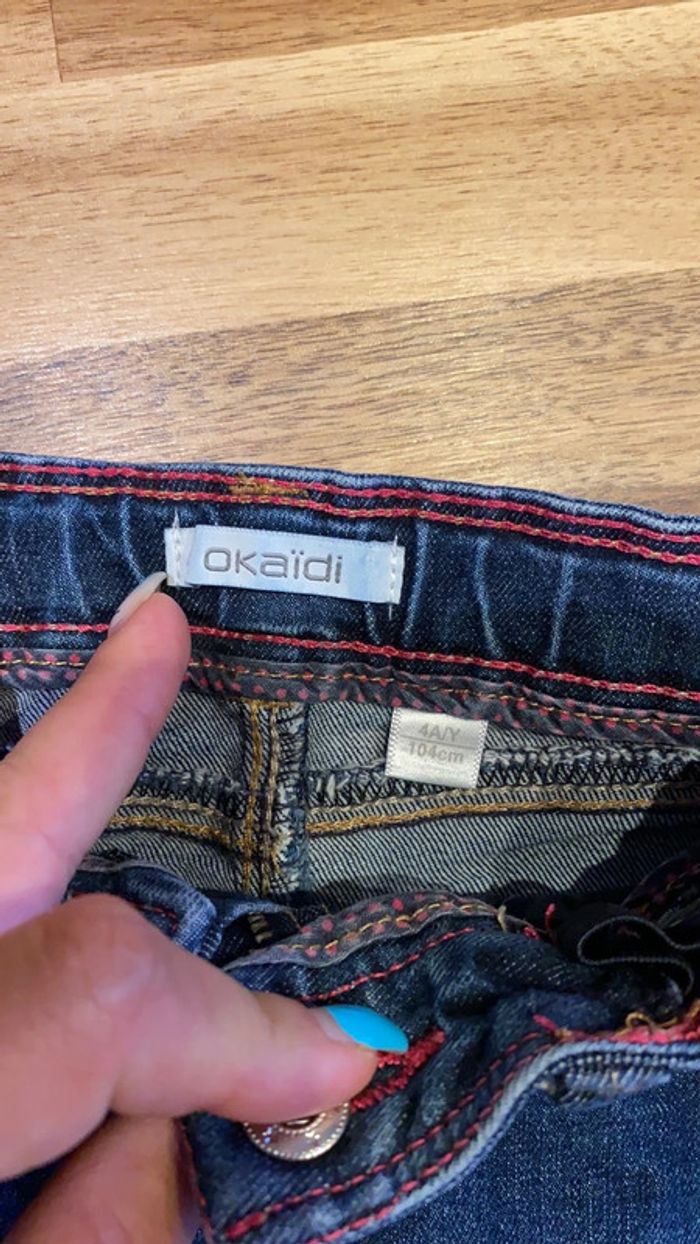 Jupe en jean bleue - photo numéro 2