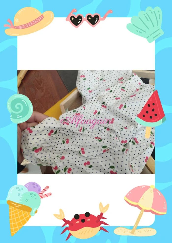 Pyjama okaidi 8ans été cerises - photo numéro 9