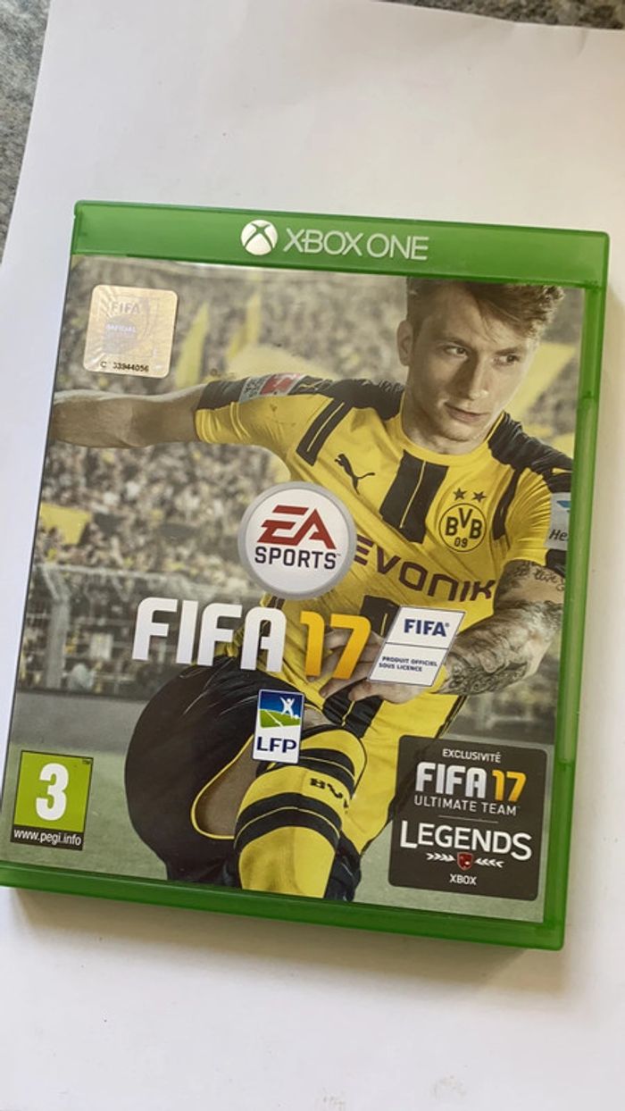 fifa 17 Xbox one - photo numéro 1