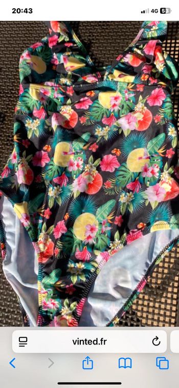 Magnifique Maillot de bain 🩱 une pièce Lola 40