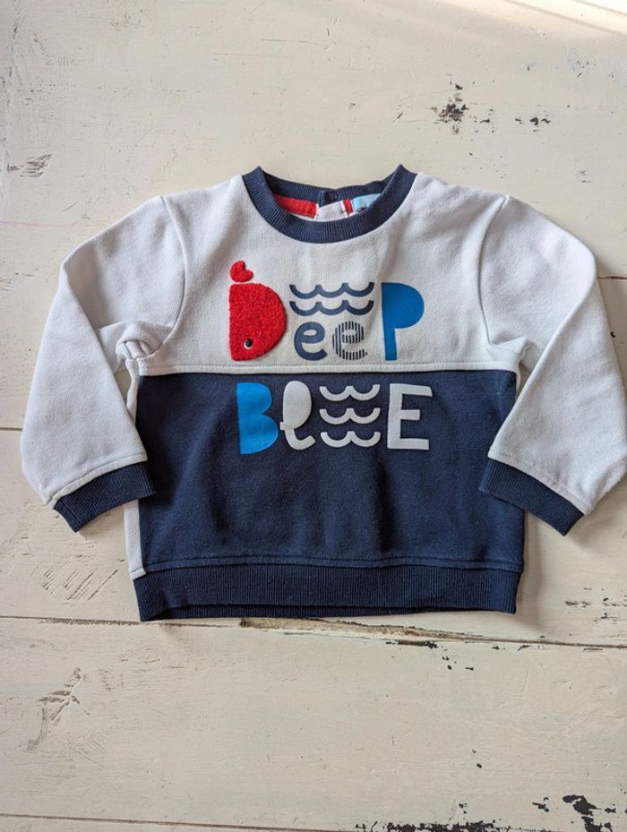 Lot de 2 sweats bébé Obaïbi - 86 cm - photo numéro 4