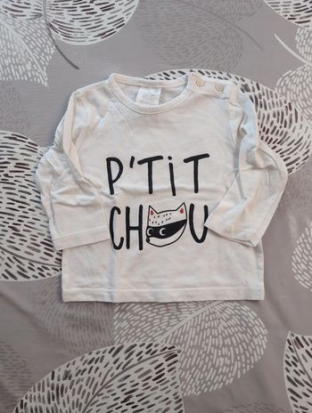 T-shirt garçon 6 mois