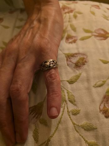 Bague argent taille 52