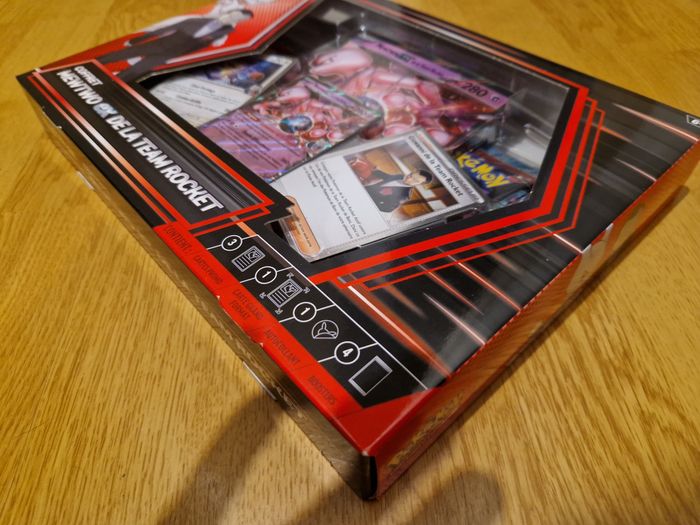 Coffret mewtwo de la team rocket sceller - photo numéro 3