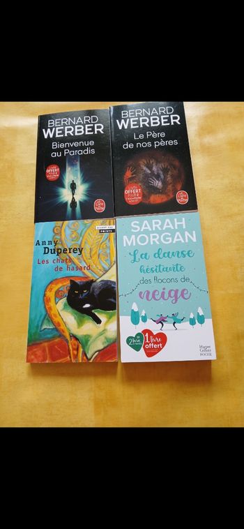 Lot de 4 livres