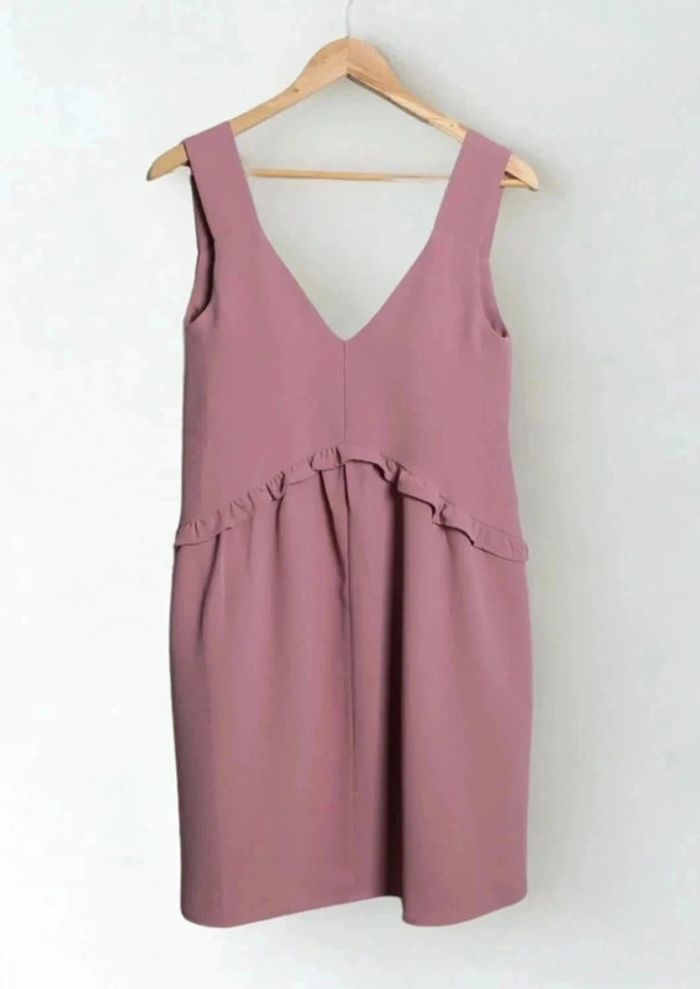 Robe rose indien coupe évasée modèle Naomi Janne Mill Taille 36 - photo numéro 2