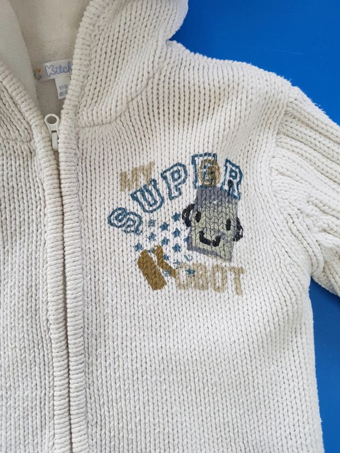 gilet zippé  18 mois - photo numéro 2