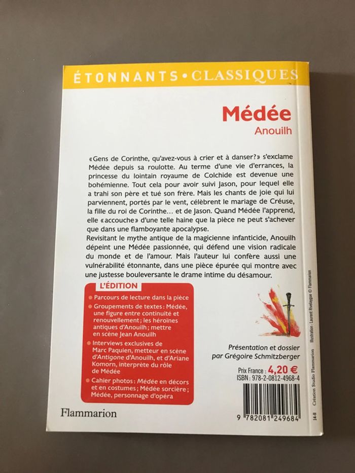 Livre Médée - photo numéro 2