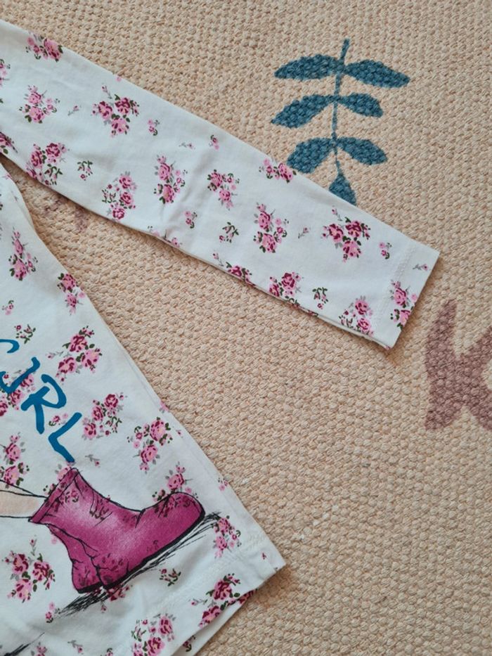 T-shirt pretty 18 mois + bandeau - photo numéro 3