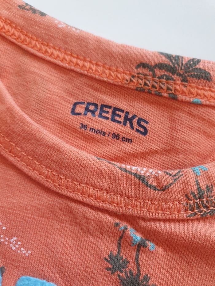 Tee-shirt Creeks  36 mois - photo numéro 3