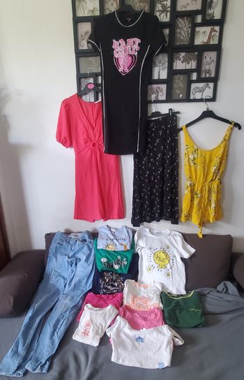 Lot vêtements fille 14 ans