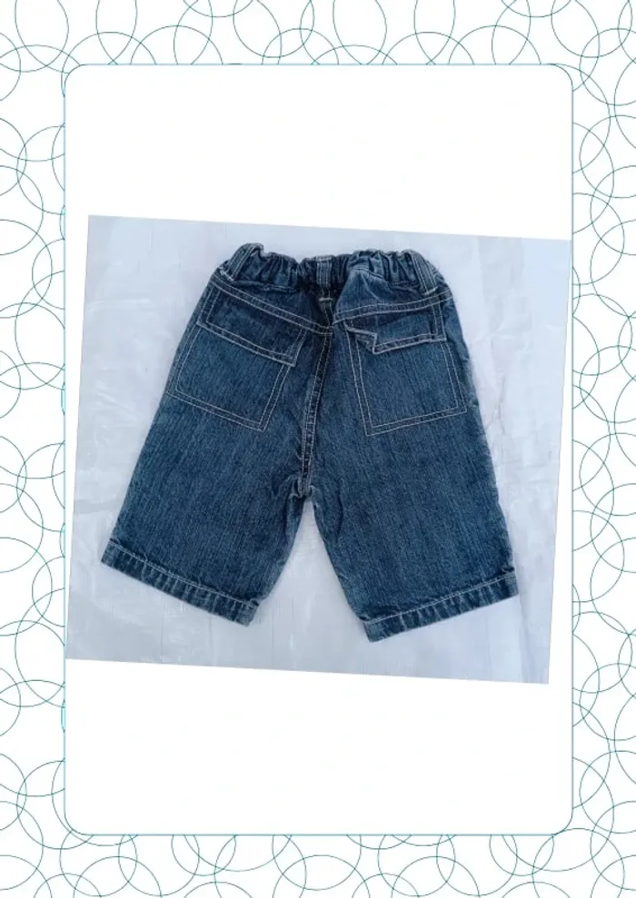 Short en jean 9 mois Kimbaloo - photo numéro 3