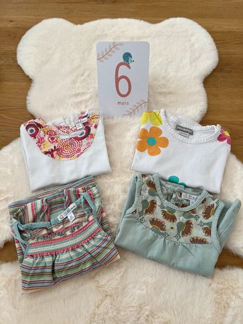 Lot 4 tee-shirts MC