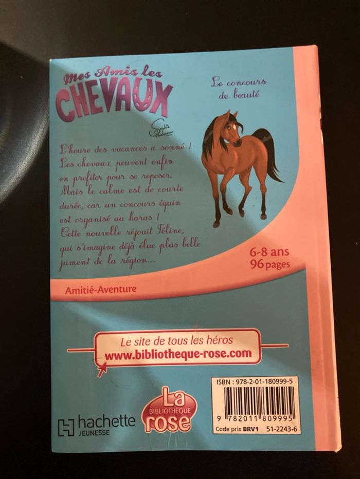 Livre le concours de beauté collection mes amis les chevaux - photo numéro 2