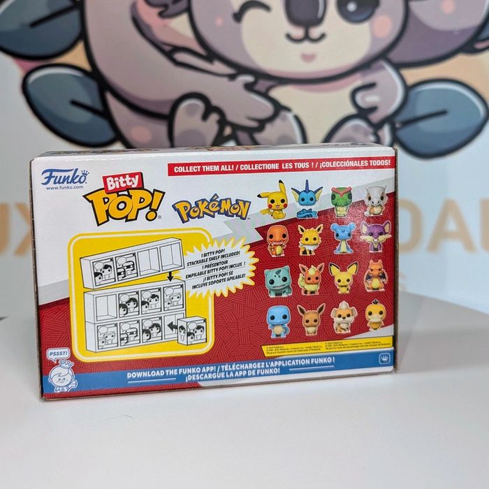 Pokemon - Bitty Pop 4 Pack 2.5cm - Salamèche - photo numéro 3