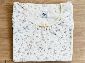Chemise de nuit chaude en velours scintillant collection Noël Petit bateau T-12 ans