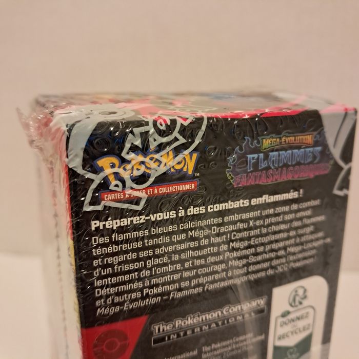 Demi display pokémon Méga Evolution 2 Flammes fantasmagorique ME2 ME02 scellé sans trou ni déchirure - photo numéro 7