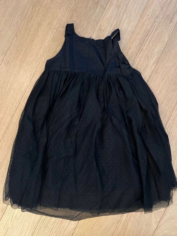 Robe noire neuve sans étiquette  vertbaudet 6 ans - photo numéro 4