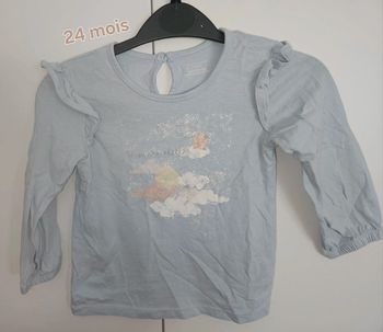 👕 T-shirt bleu clair manches longues "You are stellar" Primark