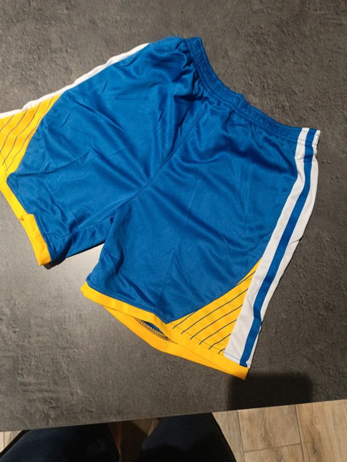 Tenue NBA golden state warriors Stephen Curry bleu. T.24 - photo numéro 3