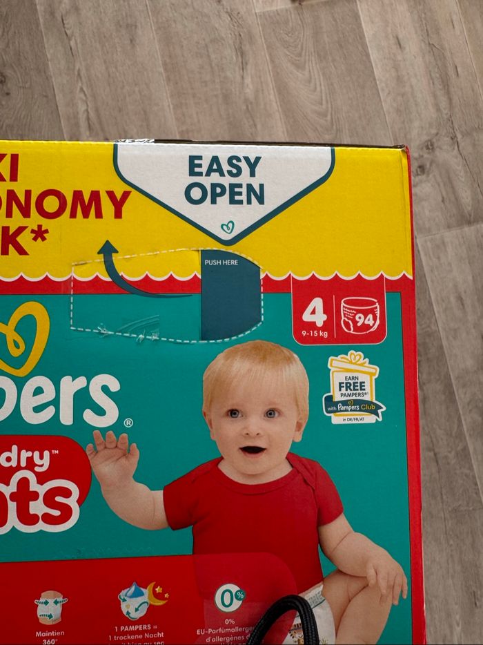 Couches Pampers PANTS taille 4 - photo numéro 2