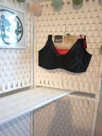 💕joli Soutien-gorge avec armatures Well "Allure" femme Noir - Neuf avec étiquette💕