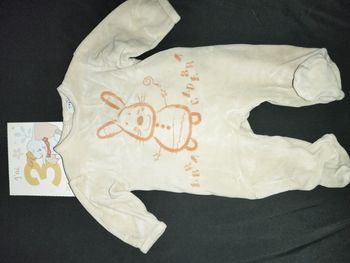 Pyjama 3 mois tex jaune