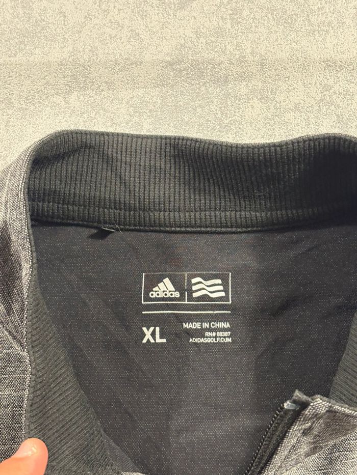 Veste Adidas Golf Taille XL noir et gris - photo numéro 6