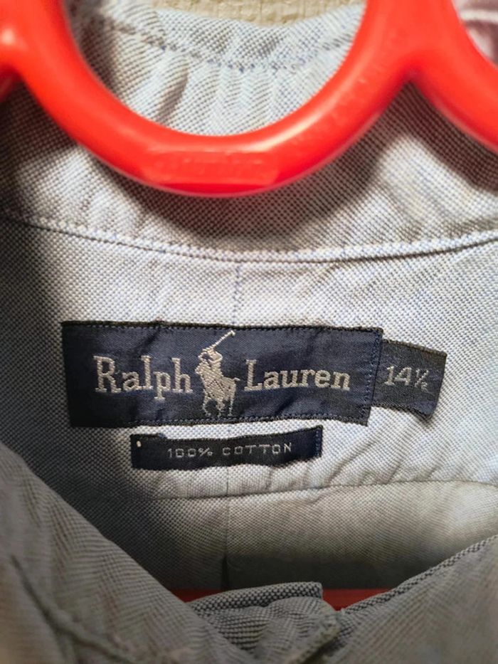 Chemise Ralph Lauren Oxford Vintage – Taille 14½ (équivalent S) - photo numéro 4