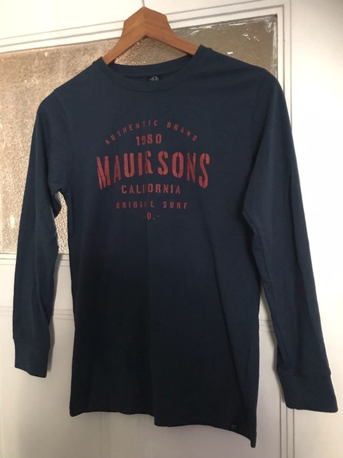 T-shirt manches longues marque Maui and sons taille 12 ans - photo numéro 2