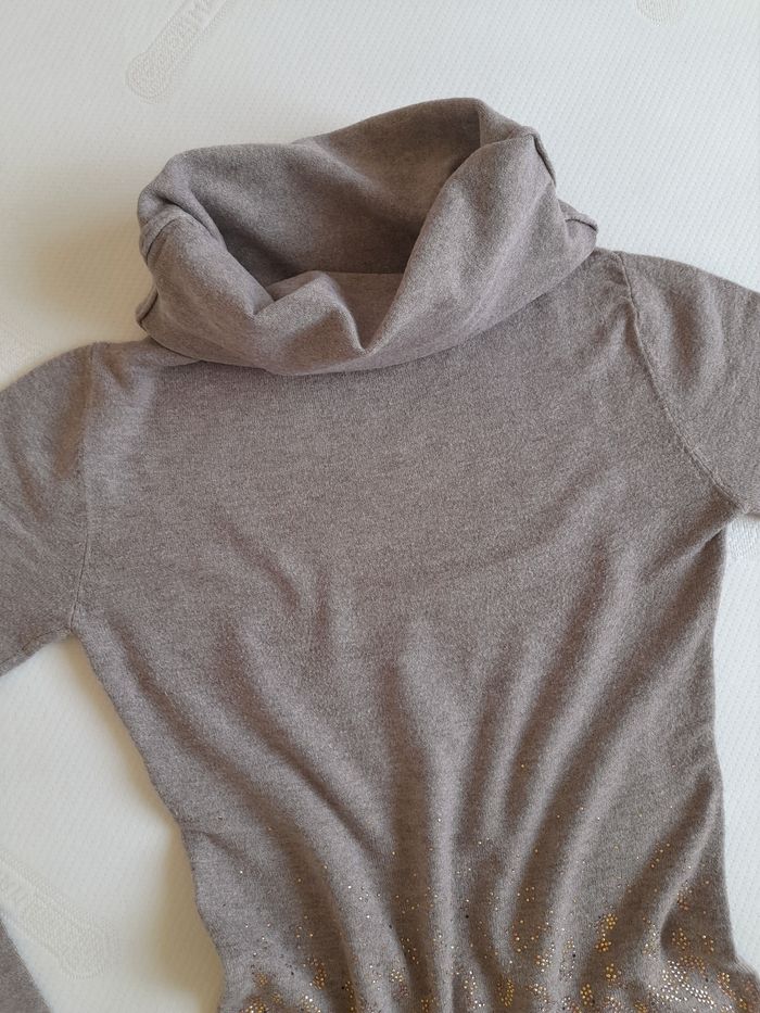 Pull col roulé détail strass - Camaïeu - photo numéro 2