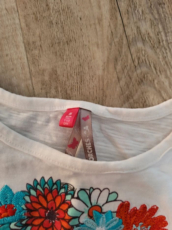 T-shirt MC fille 5 ans Orchestra - photo numéro 3