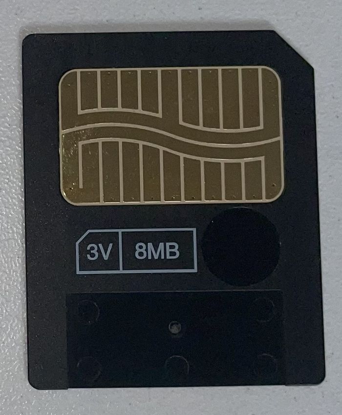 Carte SmartMedia 8MB 3V OLYMPUS
