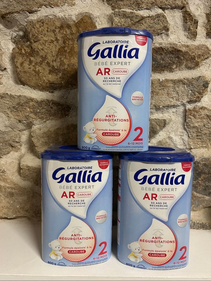 Lait Gallia 2 AR Caroubes