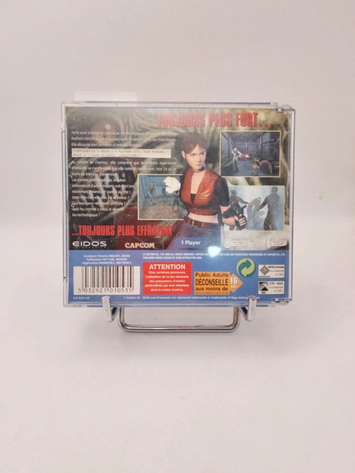 Résident evil code Veronica - Dreamcast - photo numéro 2