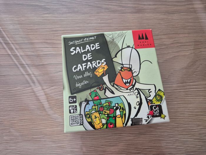 Jeu de cartes « Salade de Cafards » Gigamic - photo numéro 3