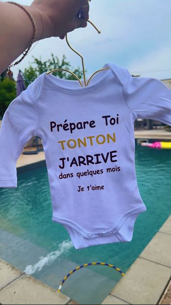 Bodie annonce grossesse tonton
