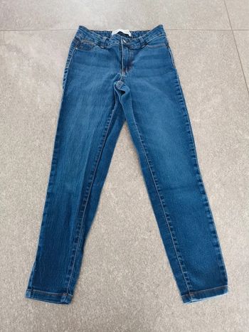 Pantalon jean skinny taille haute femme S 36