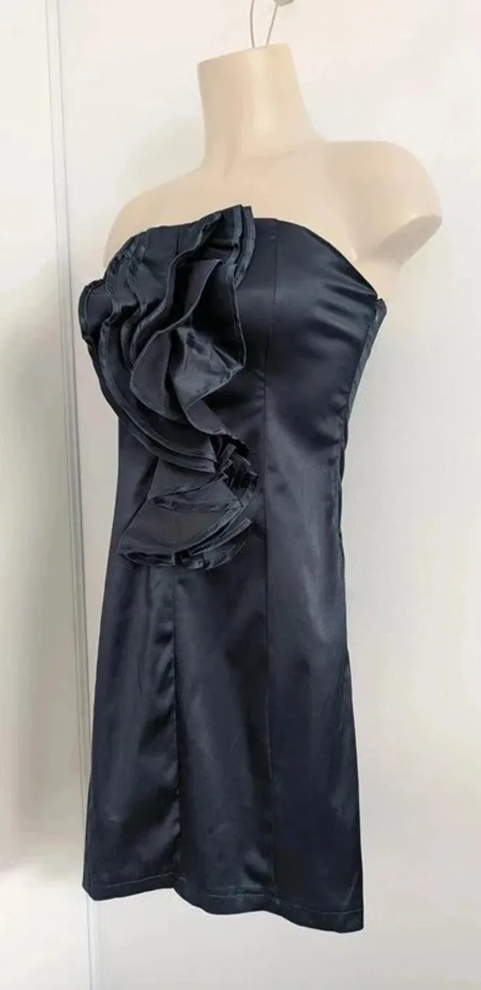 Robe bustier cocktail neuve - Carla Giannini - taille M - Made in Italy - photo numéro 2