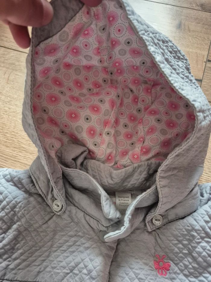 Veste mi-saison matelassée 12 mois / 74 cm Obaïbi - photo numéro 3