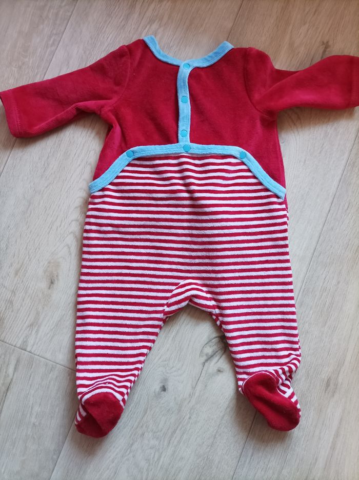 Pyjama chaud coton 1 mois - photo numéro 2